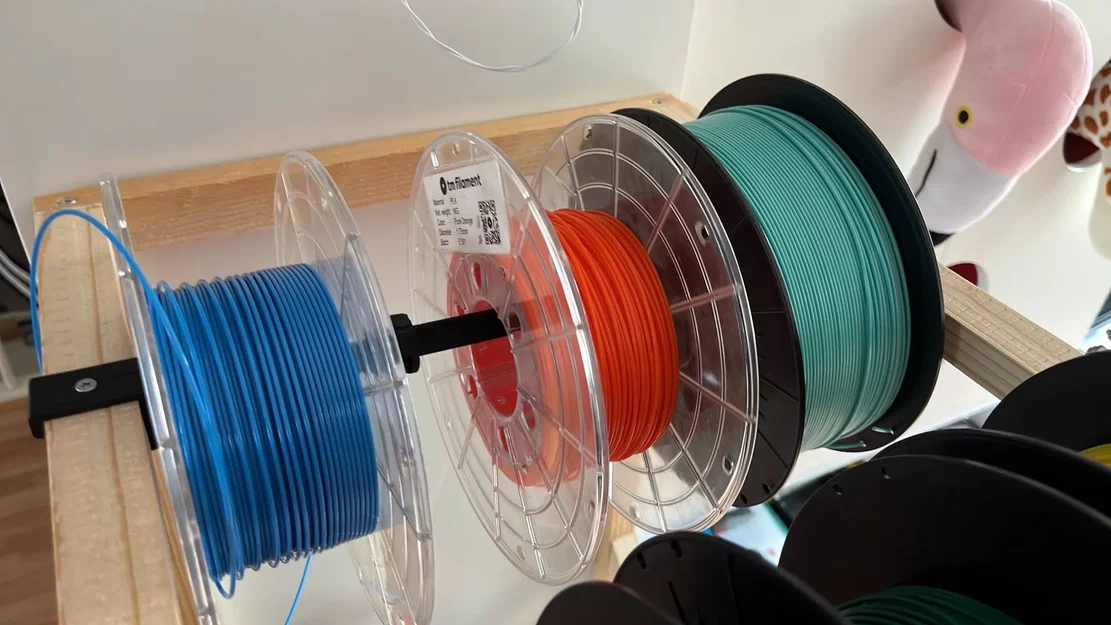 Giá đỡ cuộn filament ngang cho máy in 3D - Image 1