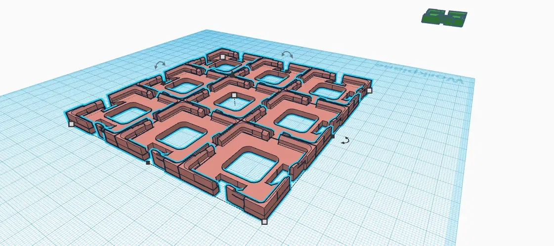 Bảng đế Clickfinity tinh chỉnh cho Gridfinity (có file STEP) - Image 2