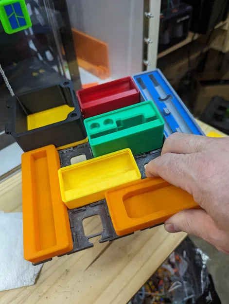 Bảng đế Clickfinity tinh chỉnh cho Gridfinity (có file STEP) - Image 4