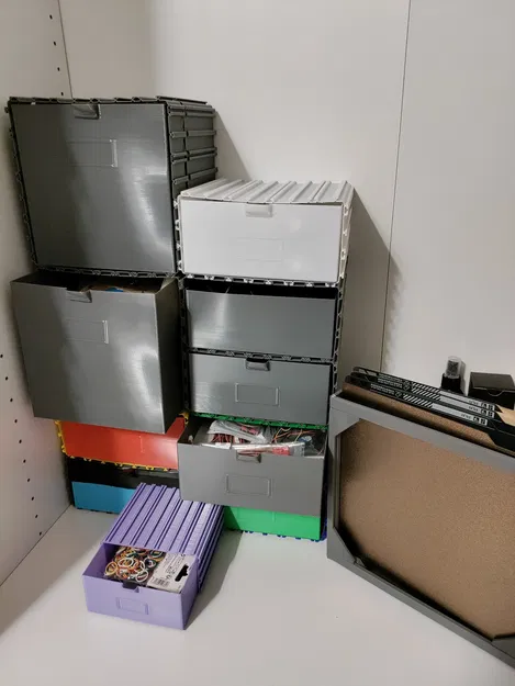 Chậu hoa liên kết với ngăn kéo lớn hơn - Image 1