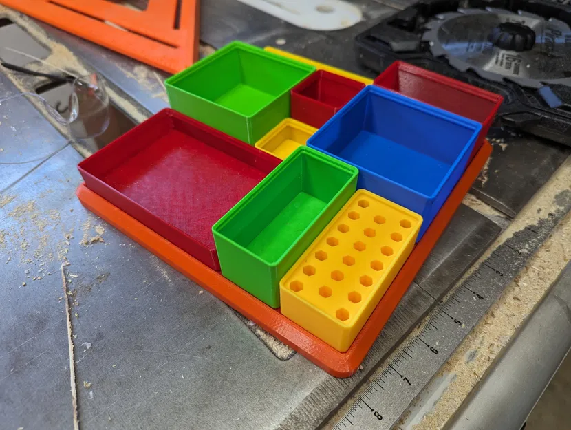 Bảng đế Clickfinity tinh chỉnh cho Gridfinity (có file STEP) - Image 6