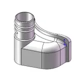 Bộ chuyển đổi bụi cho máy phay Bosch 1617 - Image 1