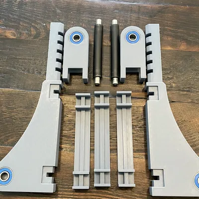 Giá đỡ cuộn filament điều chỉnh và gập lại được