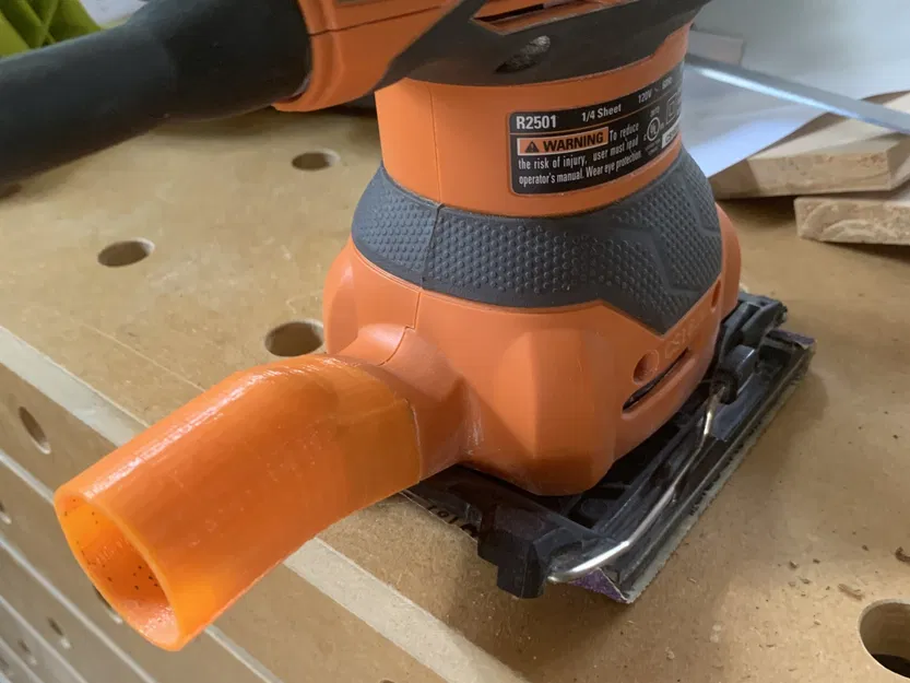 Bộ chuyển đổi hút bụi cho máy chà nhám Ridgid - Image 1