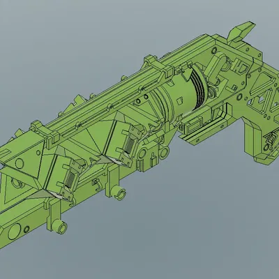 Nhân vật IKELOS trong Destiny 2 với thiết kế chắc chắn