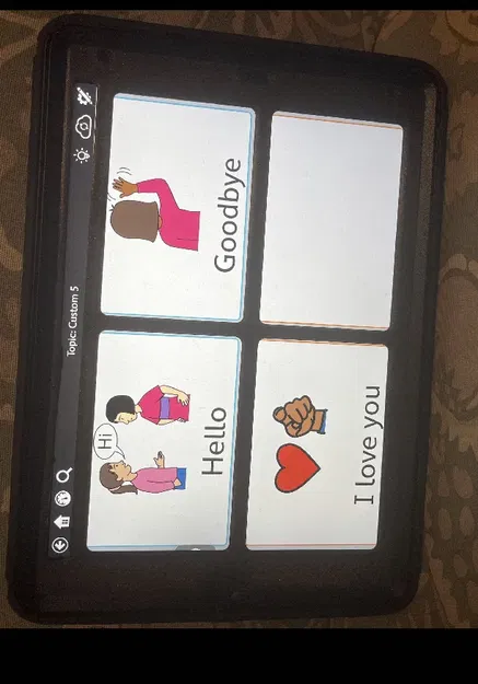 Bảo vệ Keyguard Otter Box cho Ipad 9 Go Talk - Image 1