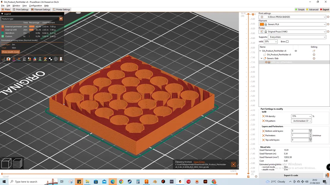 Giá đỡ bút Uni Pin cho bàn làm việc văn phòng - Image 2