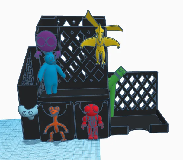 Giá đỡ bàn làm việc chủ đề Rainbow Friends - Image 1