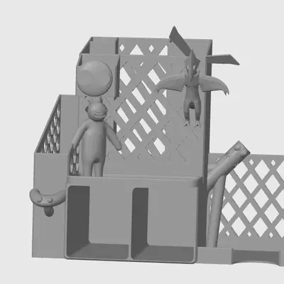 Giá đỡ bàn làm việc chủ đề Rainbow Friends