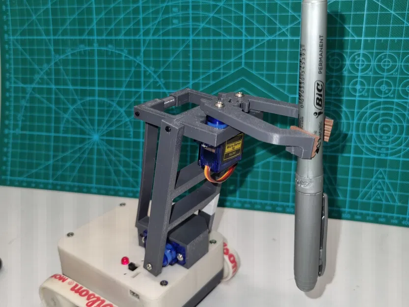 Robot MiniBot điều khiển Wifi với cánh tay cơ khí cho văn phòng - Image 3