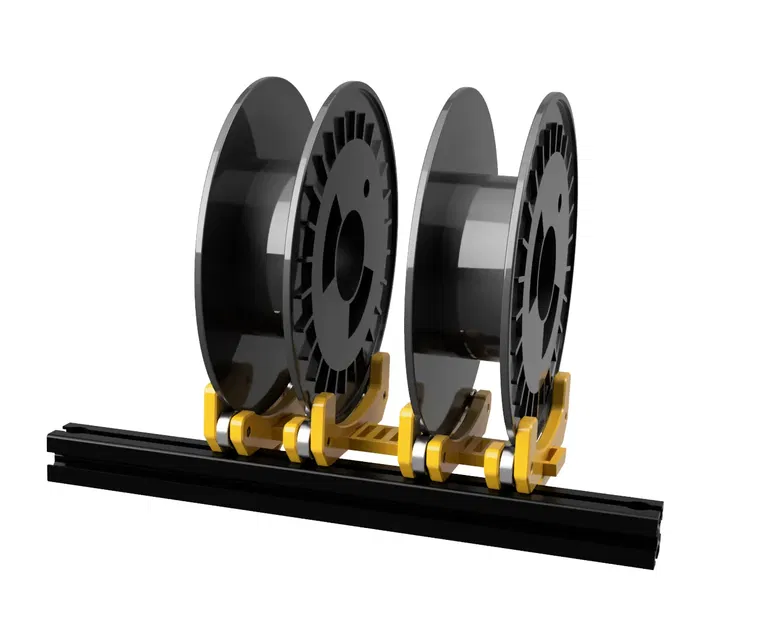 Giá đỡ cuộn dây điều chỉnh Zaribo cho thanh nhôm 3030 - Image 1