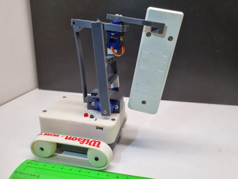 Robot MiniBot điều khiển Wifi với cánh tay cơ khí cho văn phòng - Image 7