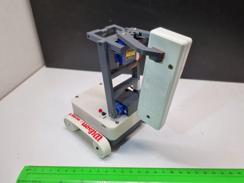 Robot MiniBot điều khiển Wifi với cánh tay cơ khí cho văn phòng - Image 8