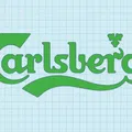 Biểu tượng Carlsberg với định dạng STL - Thumbnail 1