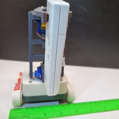 Cánh tay robot servo 2 DOF đơn giản nhất với kẹp