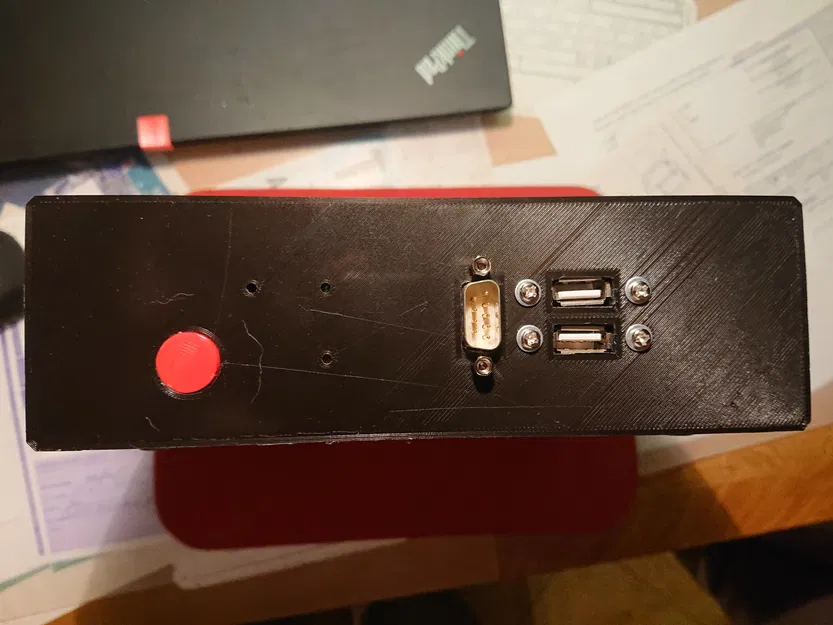 Nắp trước Chieftec IX-01B với cổng USB và cổng nối tiếp - Image 1