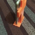 Giá đỡ điện thoại hình chữ thập dễ in không cần hỗ trợ - Thumbnail 1