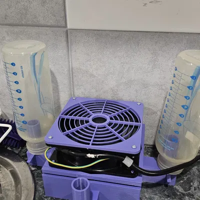 Máy sấy bình sữa ba bình với quạt 120mm