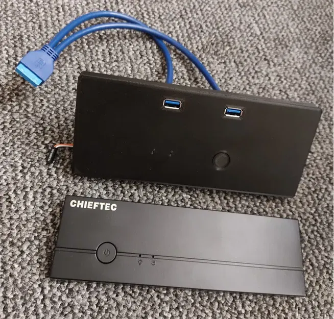 Bìa thay thế cho vỏ case ITX Chieftec IX-01B IX-03B hoặc Inter-Tech IT... - Image 5