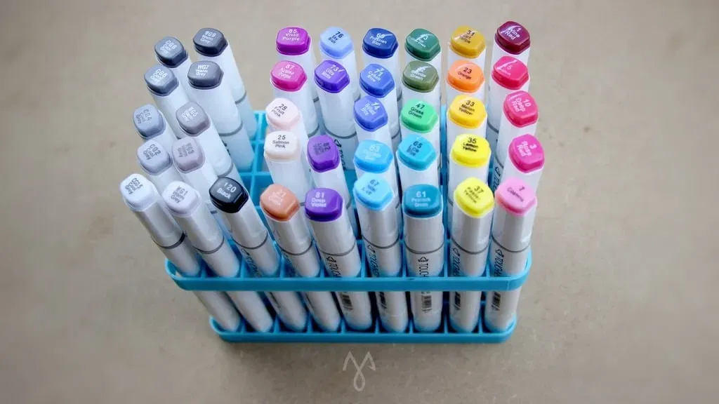 Giá đỡ bút đánh dấu đa kích thước cho Posca và Copic - Image 2
