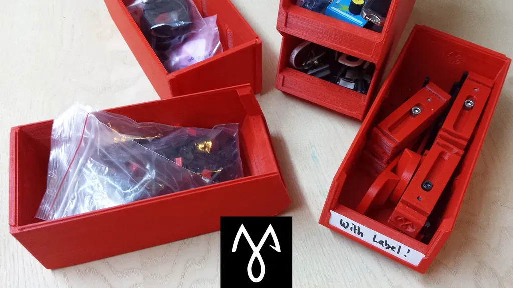 Thùng chứa lớn tiện ích có thể xếp chồng - Image 2