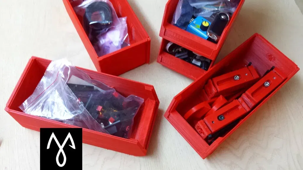 Thùng chứa lớn tiện ích có thể xếp chồng - Image 4