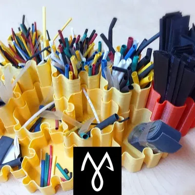 Hệ thống thùng chứa hình lục giác lắp ghép