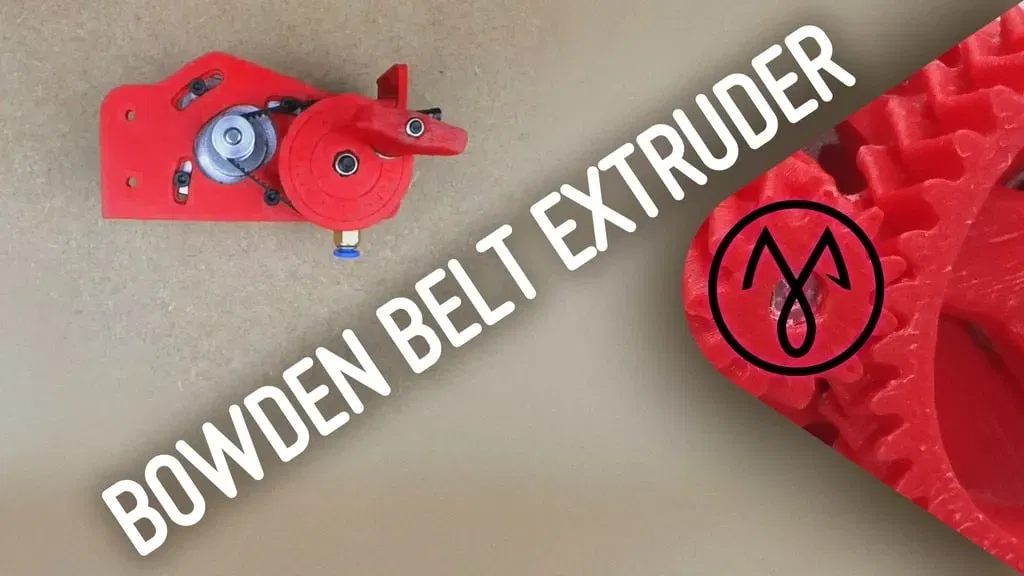 Bộ cấp liệu J-Max_Bowden Belt Extruder V1.0 cho máy in 3D - Image 1