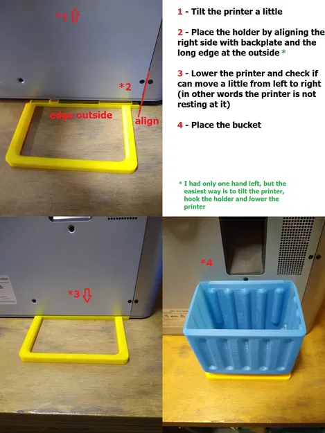 Giá đỡ và thùng chứa cho Bambu Lab X1 dễ sử dụng, in nhanh và ... - Image 3