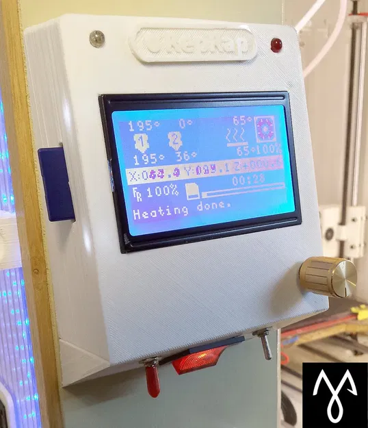 Giá đỡ thông minh ReprapDiscount 12864 với đèn và công tắc - Image 3