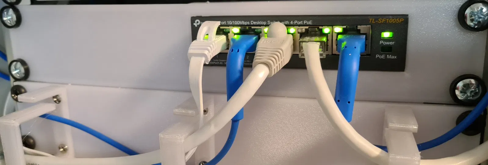 Giá đỡ rack TP-Link 5 cổng poe 10" TL-SF1005P - Image 1