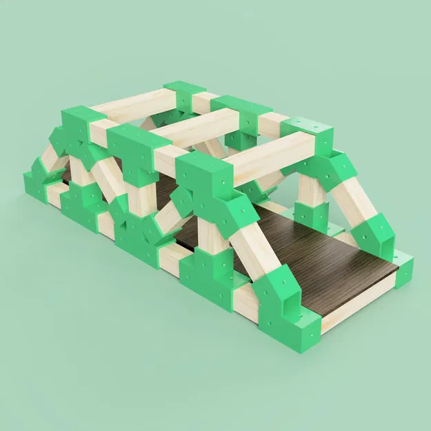 Bộ sưu tập cầu truss với thiết kế Pratt và Howe - Image 2