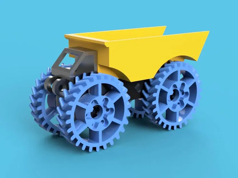 Xe tải chở đồ chơi kiểu dáng đẹp cho trẻ em - Image 1