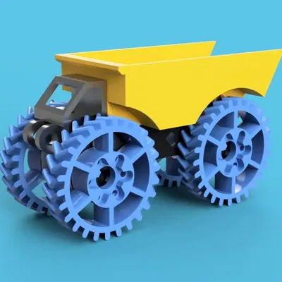 Xe tải chở đồ chơi kiểu dáng đẹp cho trẻ em