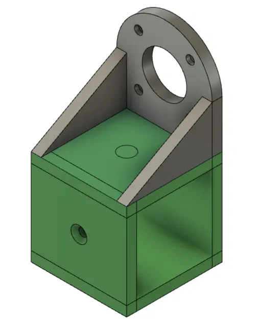 Giá đỡ động cơ NEMA 14 và 17 cho bộ truyền động MakeRig - Image 1