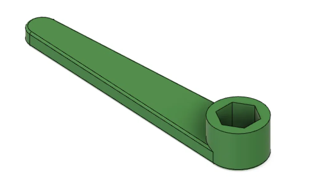 Cờ lê M10 thiết kế đơn giản cho người làm đồ thủ công - Image 1