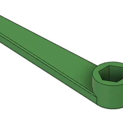 Cờ lê M10 thiết kế đơn giản cho người làm đồ thủ công