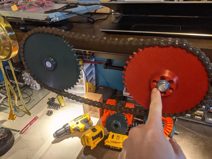 Bộ bánh răng tương thích với MakeRig kích thước ANSI #40 - Image 1