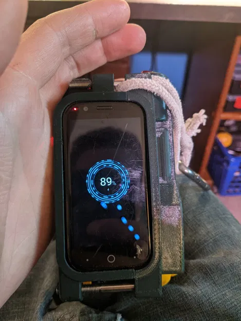 Bộ ốp điện thoại Unihertz Jelly 2 cho pin Dewalt 20v - Image 4