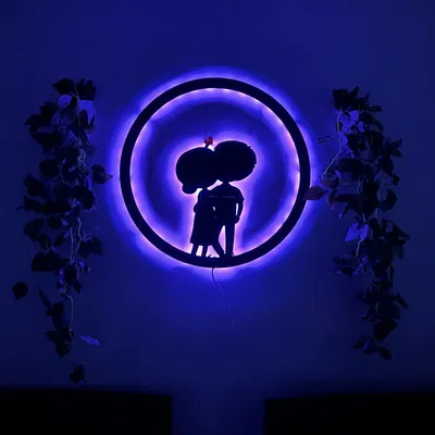 Nghệ thuật trang trí tường phát sáng độc đáo