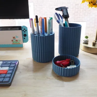 Hệ thống tổ chức bàn làm việc xếp chồng mô-đun