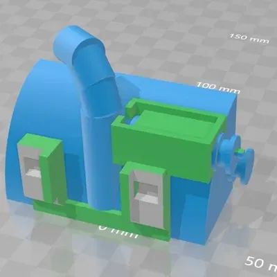 Máy thổi tuyết gắn cho robot Anki Vector