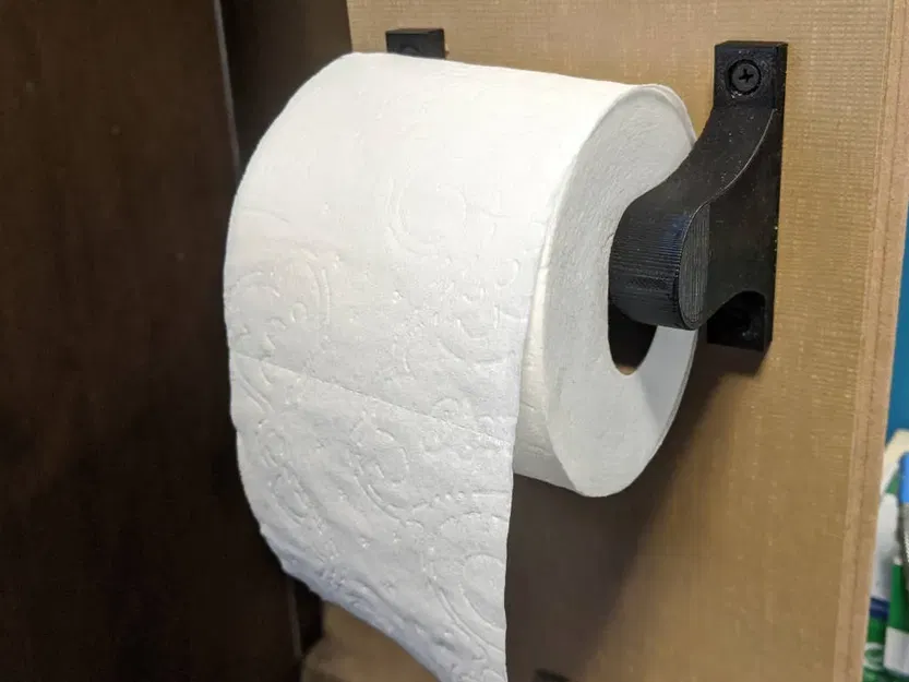 Giá đỡ giấy vệ sinh cho người tích trữ trong đại dịch COVI... - Image 1