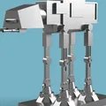 Mô hình AT-AT từ Star Wars được thiết kế lại trong Fusion 360 - Thumbnail 1