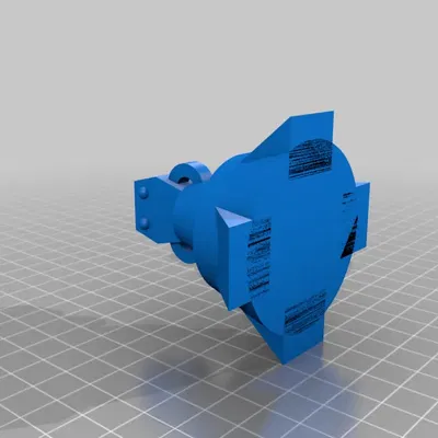 Mô hình AT-AT từ Star Wars được thiết kế lại trong Fusion 360