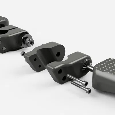 Bàn đạp chân điều chỉnh cho khung xe đạp điện