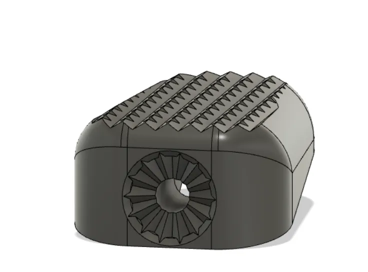 Bàn đạp chân điều chỉnh cho khung xe đạp điện - Image 4