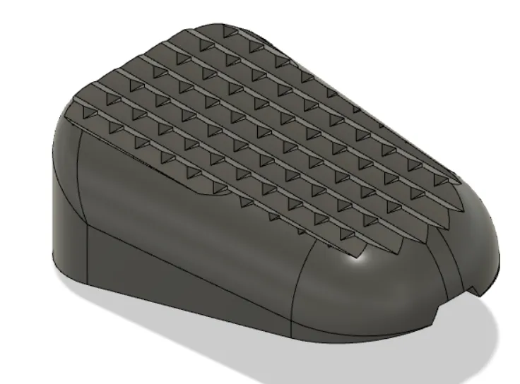 Bàn đạp chân điều chỉnh cho khung xe đạp điện - Image 7