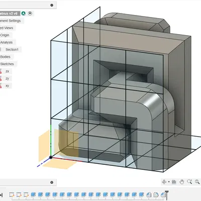 Khối lập phương Möbius tham số ba chiều