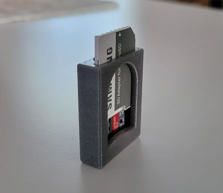 Chìa khóa đựng thẻ nhớ micro SD và bộ chuyển đổi - Image 1